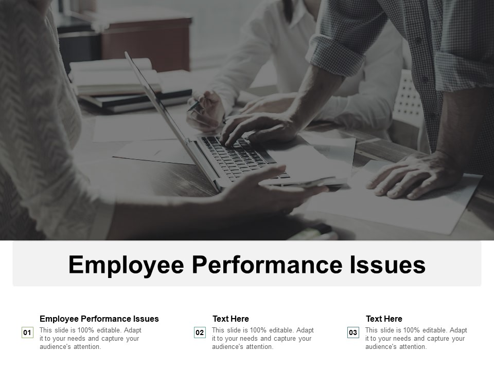 Employee Performance Issues Ppt PowerPoint Presentation Slides Information Cpb