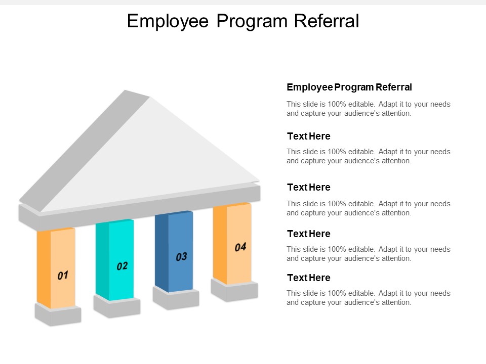 Employee Program Referral Ppt Powerpoint Presentation Professional Aids Cpb