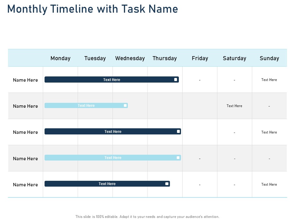 Employee Recognition Award Monthly Timeline With Task Name Ppt PowerPoint Presentation Model Slide Portrait