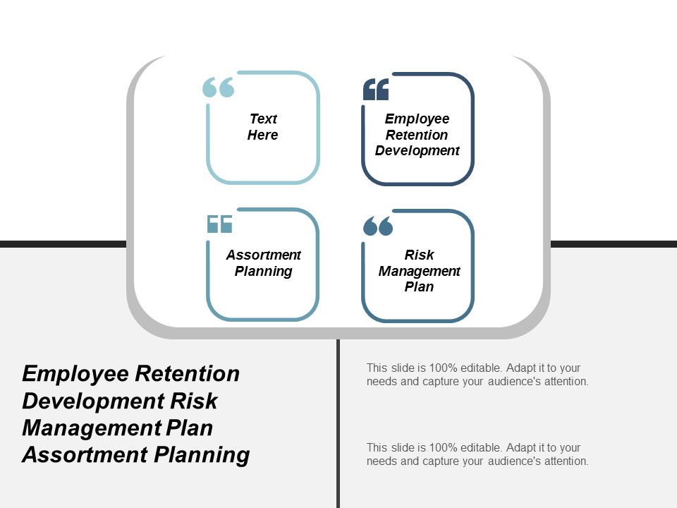 Employee Retention Development Risk Management Plan Assortment Planning Ppt PowerPoint Presentation Summary Backgrounds