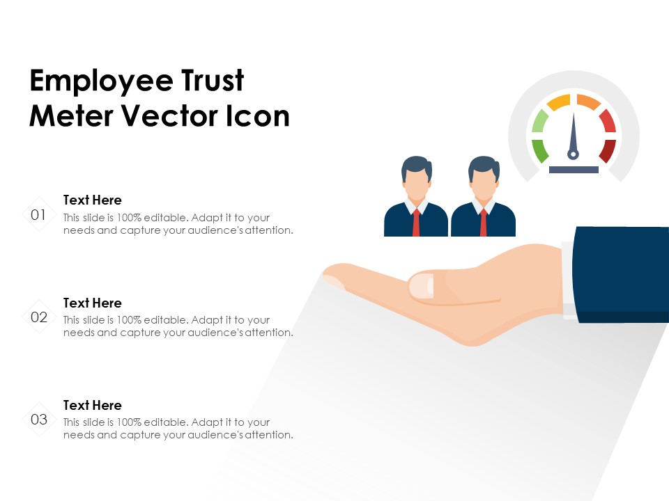 Employee Trust Meter Vector Icon Ppt PowerPoint Presentation Infographics Good PDF
