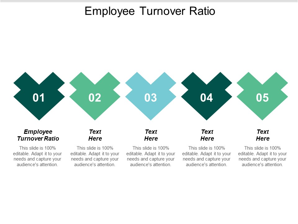 Employee Turnover Ratio Ppt PowerPoint Presentation Show Rules Cpb