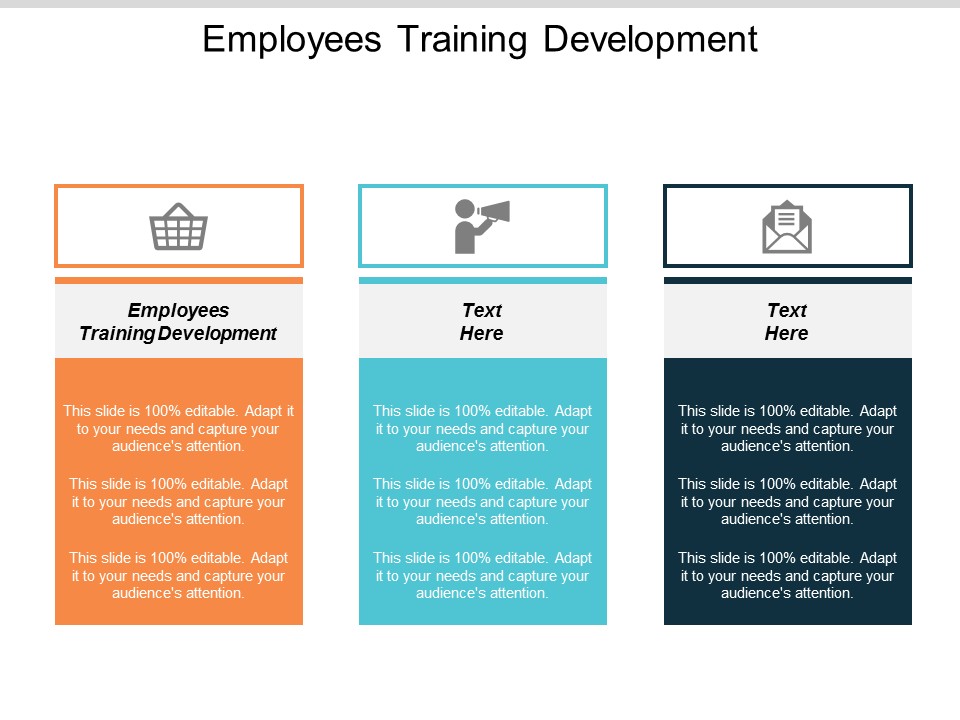 Employees Training Development Ppt PowerPoint Presentation Show Information Cpb