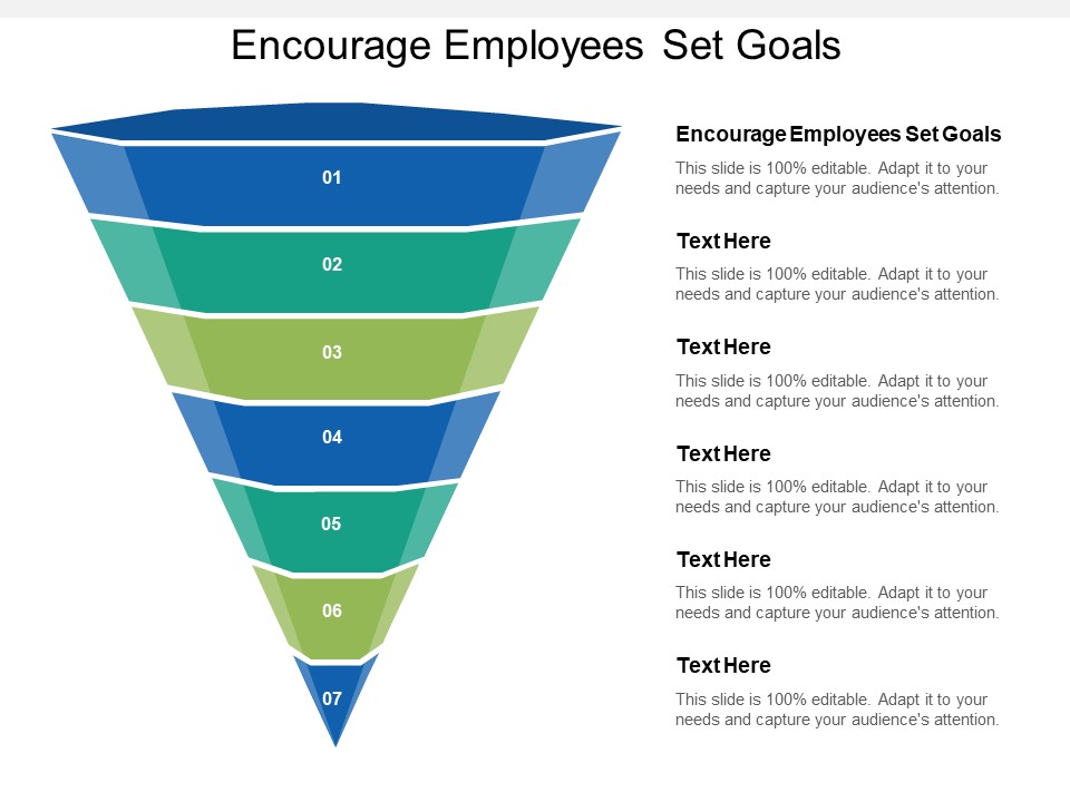 Encourage Employees Set Goals Ppt PowerPoint Presentation Portfolio Examples Cpb