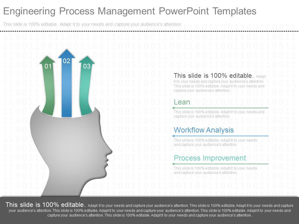 Engineering Process Management Powerpoint Templates