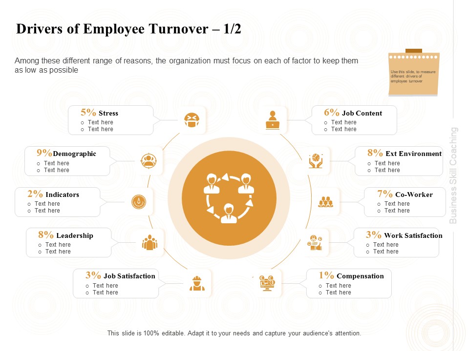 Enterprise Capabilities Training Drivers Of Employee Turnover Demographic Ppt PowerPoint Presentation Outline Tips PDF