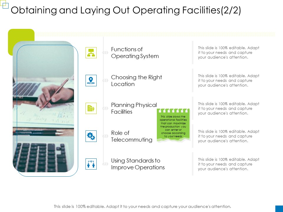 Enterprise Management Obtaining And Laying Out Operating Facilities Brochure PDF