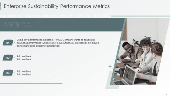 Enterprise Sustainability Performance Metrics Ppt PowerPoint Presentation Complete Deck With Slides