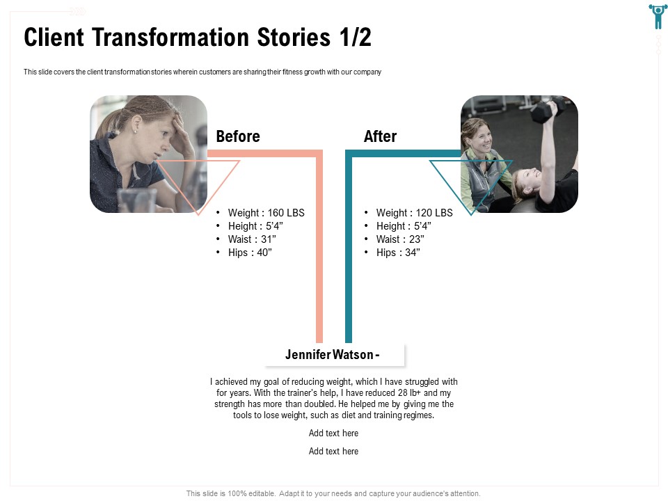 Enterprise Wellbeing Client Transformation Stories Teamwork Themes PDF