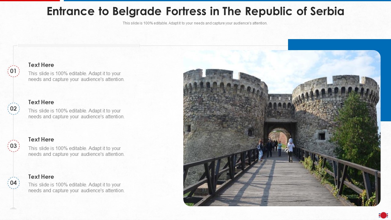 Entrance To Belgrade Fortress In The Republic Of Serbia Themes PDF