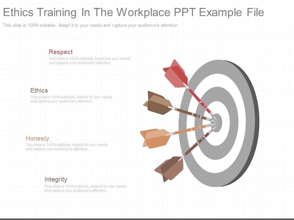 Ethics Training In The Workplace Ppt Example File