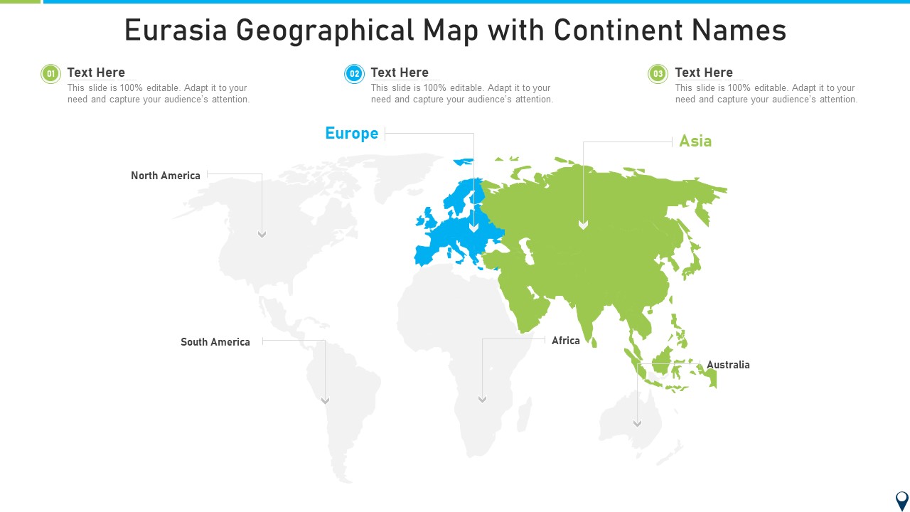 Eurasia Geographical Map With Continent Names Topics PDF