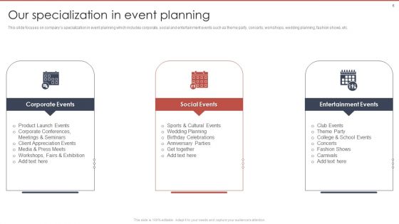 Event Planning And Management Company Profile Ppt PowerPoint Presentation Complete Deck With Slides