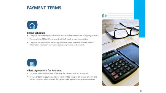Event Time Announcer Proposal Template Ppt PowerPoint Presentation Complete Deck With Slides