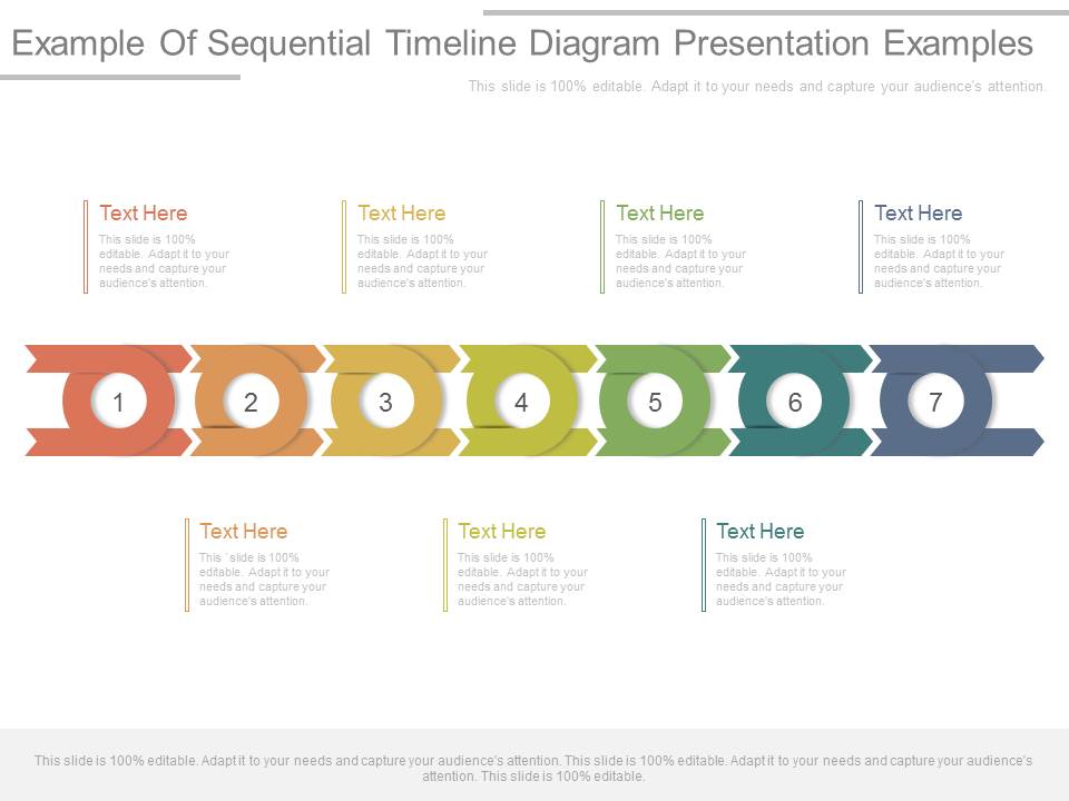 Example Of Sequential Timeline Diagram Presentation Examples