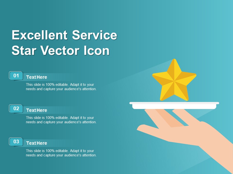 Excellent Service Star Vector Icon Ppt PowerPoint Presentation Icon Example PDF