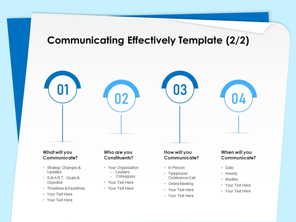 Executive Leadership Programs Communicating Effectively Template Communicate Ppt Show Outline PDF