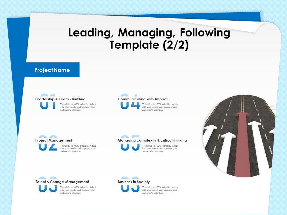 Executive Leadership Programs Leading Managing Following Template Management Ppt PowerPoint Presentation Ideas Gridlines PDF