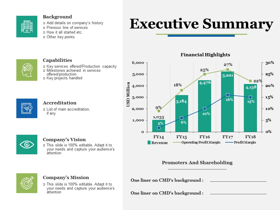 Executive Summary Ppt PowerPoint Presentation Professional Templates