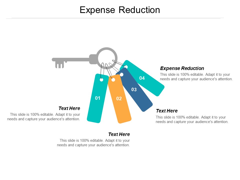 Expense Reduction Ppt PowerPoint Presentation Show File Formats Cpb