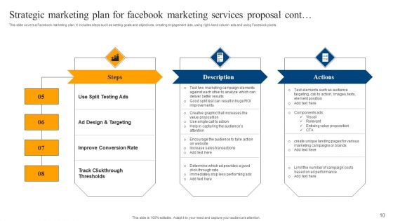 Facebook Advertising Services Proposal Ppt PowerPoint Presentation Complete Deck With Slides