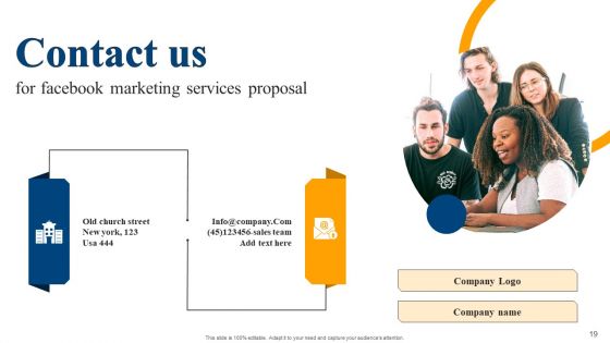 Facebook Advertising Services Proposal Ppt PowerPoint Presentation Complete Deck With Slides