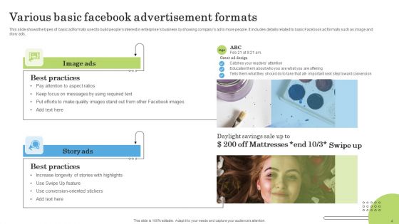 Facebook Marketing Strategies To Develop Create Brand Awareness Ppt PowerPoint Presentation Complete Deck With Slides