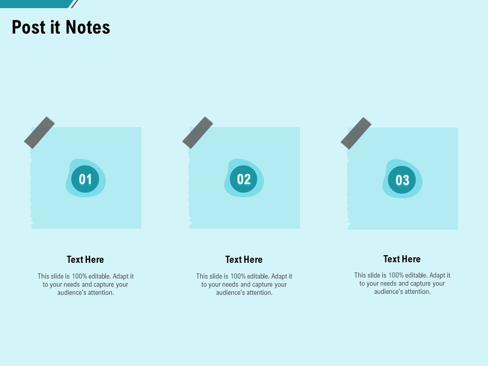 facility operations contol post it notes ppt gallery visuals pdf