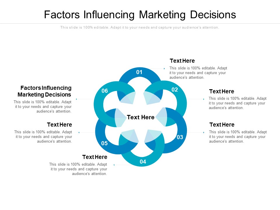 Factors Influencing Marketing Decisions Ppt PowerPoint Presentation Slides Visual Aids Cpb