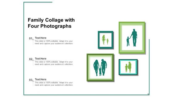 Family Photo Collage Several Pictures Ppt PowerPoint Presentation Complete Deck