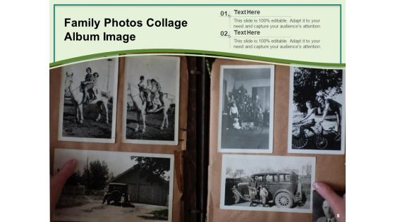 Family Photo Collage Several Pictures Ppt PowerPoint Presentation Complete Deck