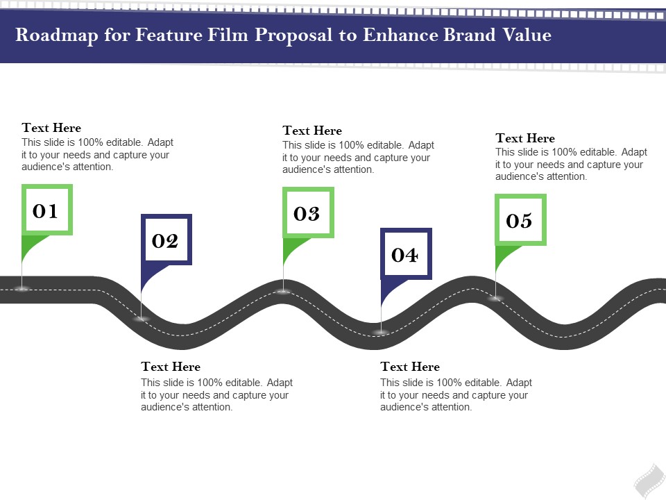 Film Branding Enrichment Roadmap For Feature Film Proposal To Enhance Brand Value Professional PDF