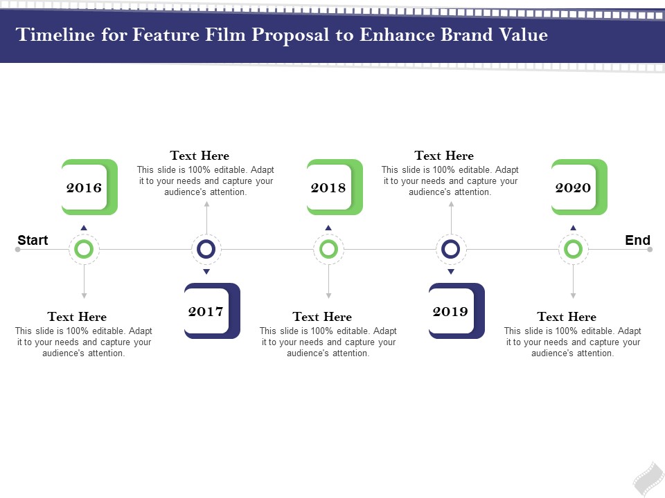Film Branding Enrichment Timeline For Feature Film Proposal To Enhance Brand Value Structure PDF