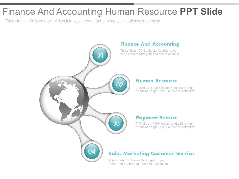 Finance And Accounting Human Resource Ppt Slide