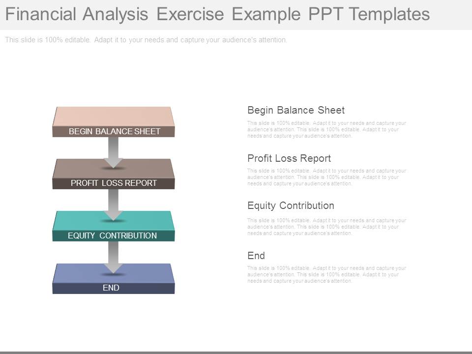 Financial Analysis Exercise Example Ppt Templates