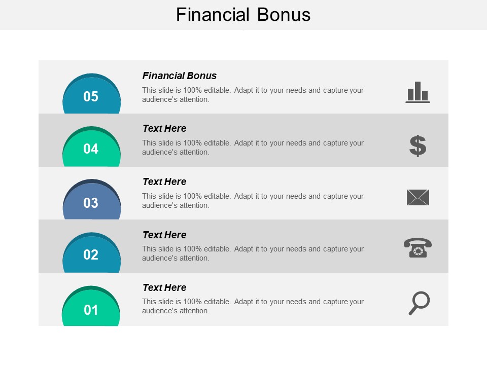 Financial Bonus Ppt PowerPoint Presentation Infographic Template Demonstration