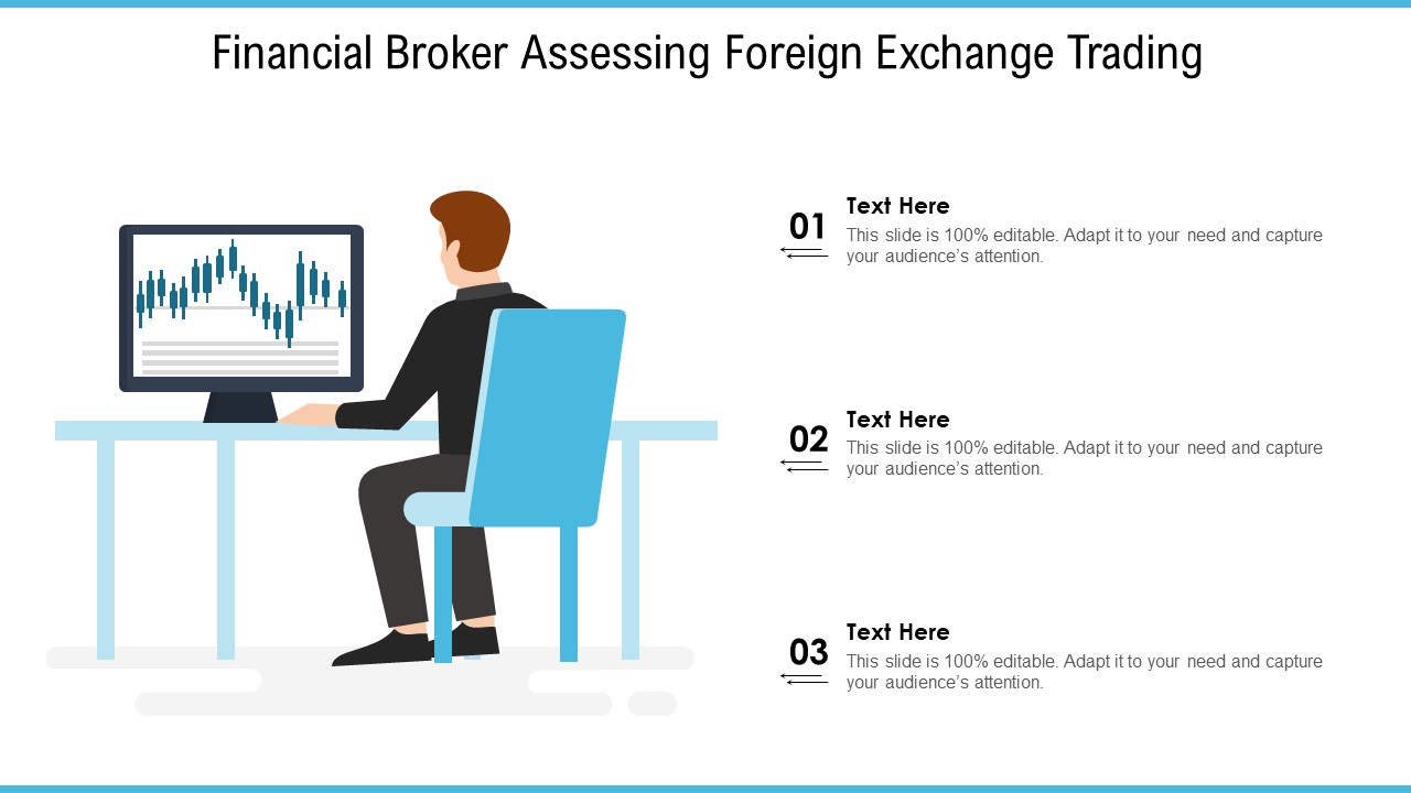 Financial Broker Assessing Foreign Exchange Trading Ppt PowerPoint Presentation Gallery Diagrams PDF