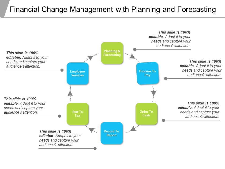 Financial Change Management With Planning And Forecasting Ppt PowerPoint Presentation File Template PDF