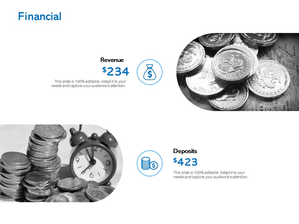 Financial Deposits Ppt PowerPoint Presentation Inspiration Sample