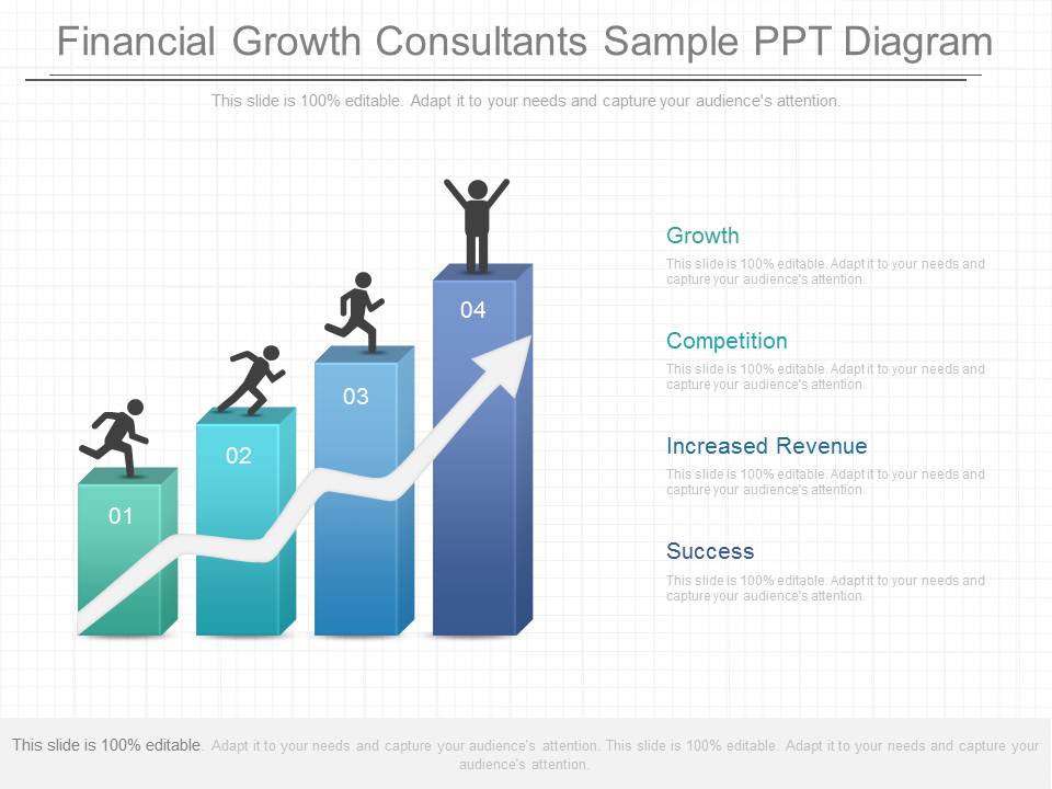 Financial Growth Consultants Sample Ppt Diagram