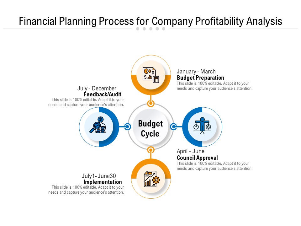 Financial Planning Process For Company Profitability Analysis Ppt PowerPoint Presentation File Show PDF