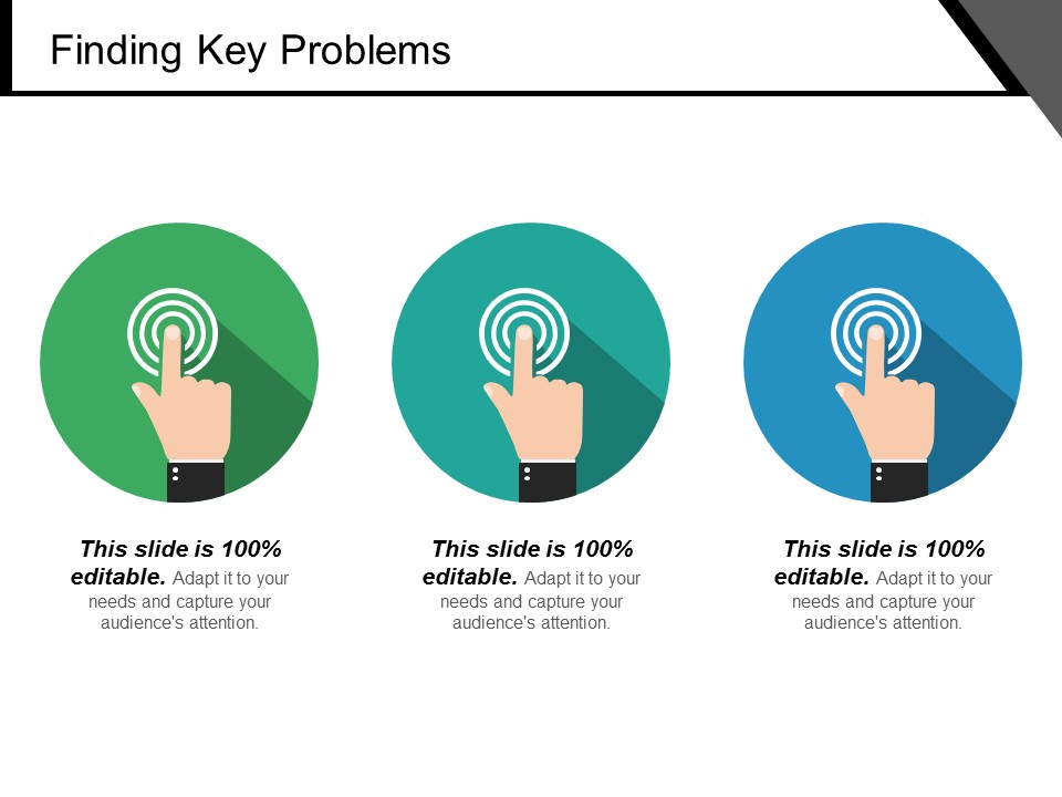 Finding Key Problems Ppt PowerPoint Presentation Outline Summary