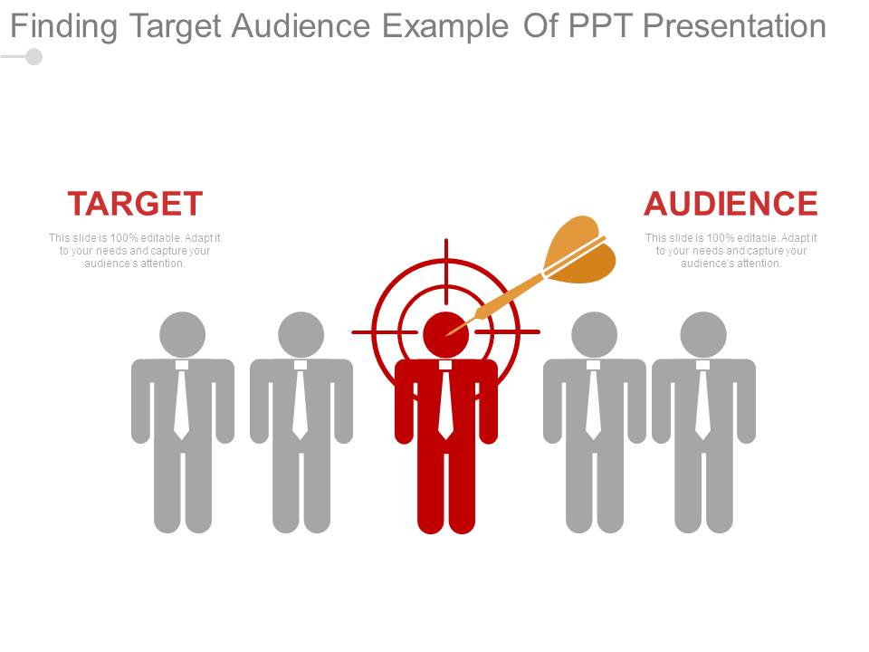 Finding Target Audience Example Of Ppt Presentation