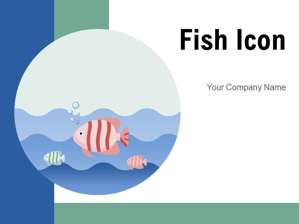 Fish Icon Fish Underwater Aquarium Bowl Ppt PowerPoint Presentation Complete Deck