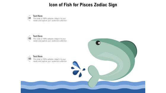 Fish Icon Fish Underwater Aquarium Bowl Ppt PowerPoint Presentation Complete Deck