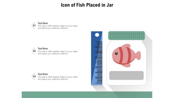 Fish Icon Fish Underwater Aquarium Bowl Ppt PowerPoint Presentation Complete Deck