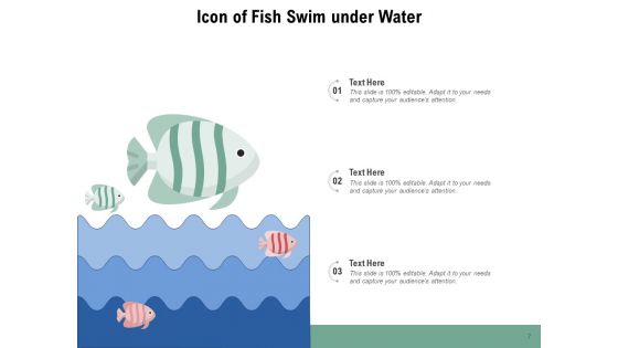 Fish Icon Fish Underwater Aquarium Bowl Ppt PowerPoint Presentation Complete Deck