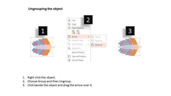 Five Arrows For Financial Planning Powerpoint Template