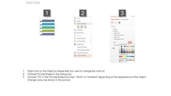 Five Business Agenda Tags Diagram Powerpoint Slides