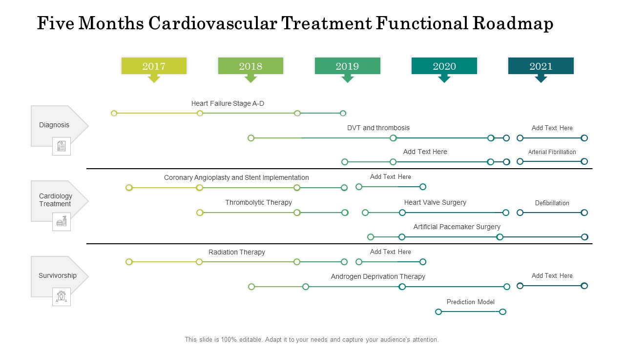 Five Months Cardiovascular Treatment Functional Roadmap Background
